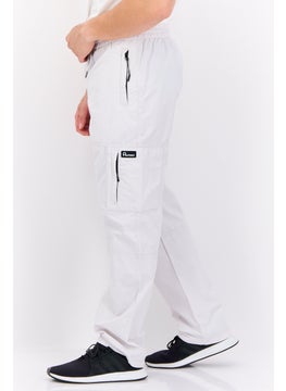 Penfield Men Regular Fit Brand Logo Cargo Pants, Light Grey  - Image 2