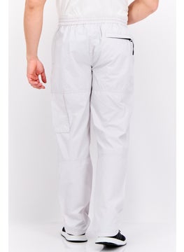 Penfield Men Regular Fit Brand Logo Cargo Pants, Light Grey  - Image 4