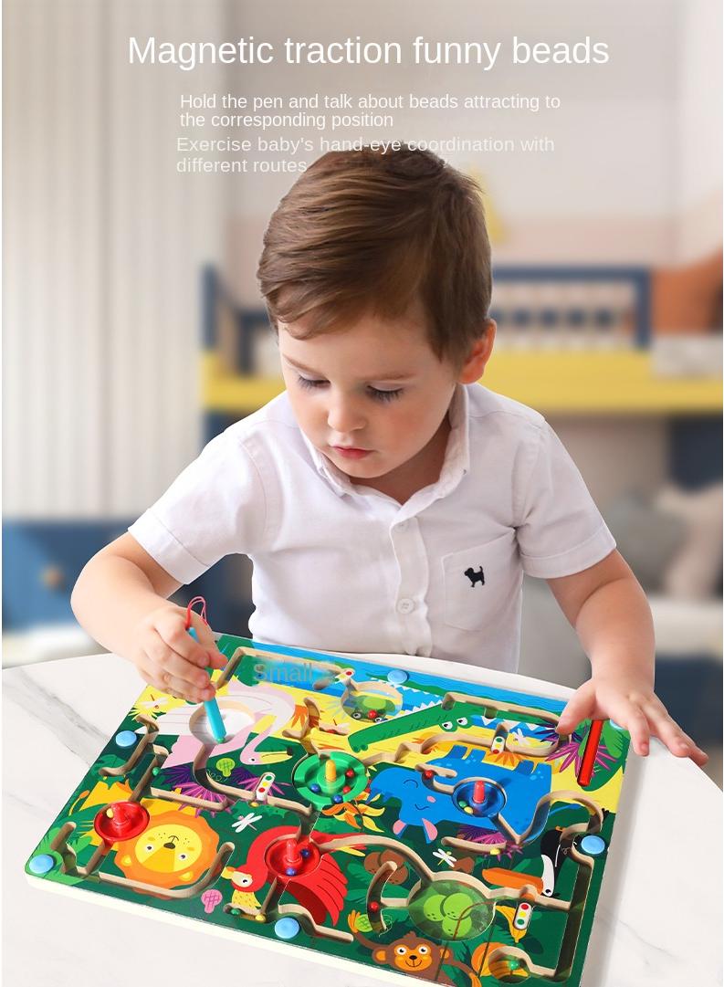 Y&D Magnetic Maze Breakthrough Children's Thinking Exercise Toys - Image 4