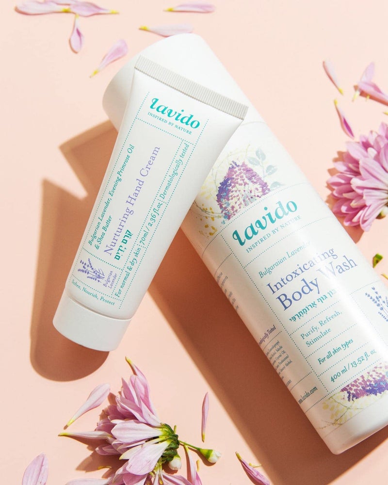 Lavido - Nurturing Hand Cream | Clean, Non-Toxic Skincare (Bulgarian Lavender + Evening Primrose Oil, 2.36 fl oz | 70 ml) - Image 3