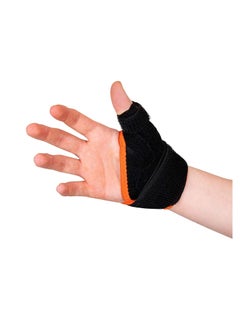 Y&D Dual Thumb Support Splint for Hand, BlackBerry Thumb, Trigger Finger, Pain Relief, Arthritis, Tendonitis, Sprained and Carpal Tunnel Supporting, Lightweight Breathable (Left Hand)  - Image 2