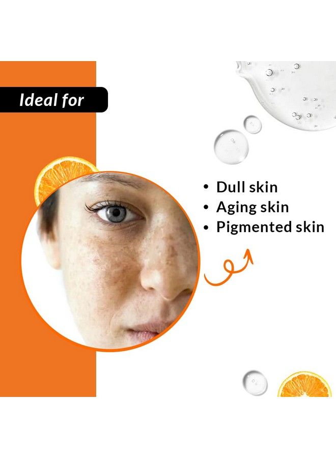 FIXDERMA 25% Vitamin C Serum For Face "C" Enhance For Glowing Skin Anti Aging Face Serum For Unisex Reduces Fine Lines Wrinkles & Age Spots Skin Brightening & Lightening For Face 15Ml - Image 4