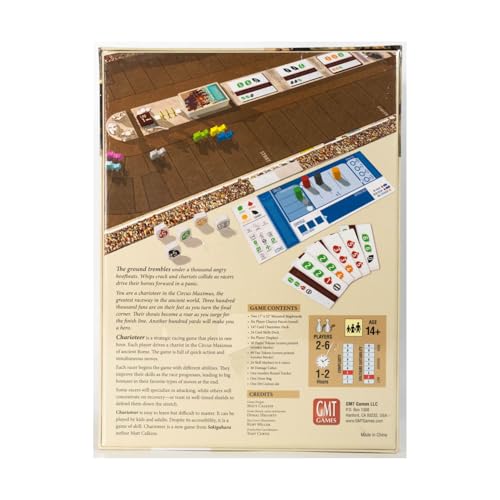 GMT Games Charioteer Race for Glory in Ancient Rome GMT 2202 - Image 5