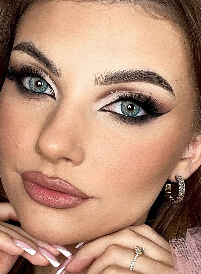 سيدة جديدة عدسات لاصقة ملونة زرقاء من فريش ليدي للاستخدام السنوي - Image 3