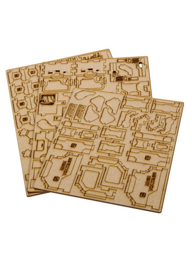 The Broken Token Shatter Vigil Scatter - MDF Terrain Objects for Sci-Fi Games and Wargaming - Image 2