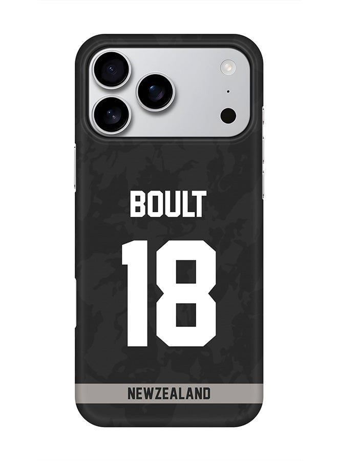 Stylizedd For iPhone 17 Pro Max,Case, [Compatible with MagSafe] Magnetic cover Slim fit Protection Matte, - New Zealand Trent Boult, Jersey No 18
