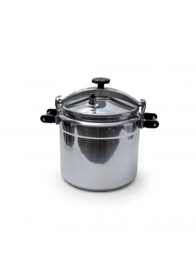 Alsaif Gallery 30Liters Aluminum pressure cooker 30 liters Al Saif Gallery Grey 