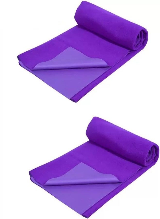 Softmore Baby Waterproof Bed Protector Sheet | Dry Sheet for Baby, Baby Bed Protector, Waterproof Sheet (Purple, Extra Large) - Image 1