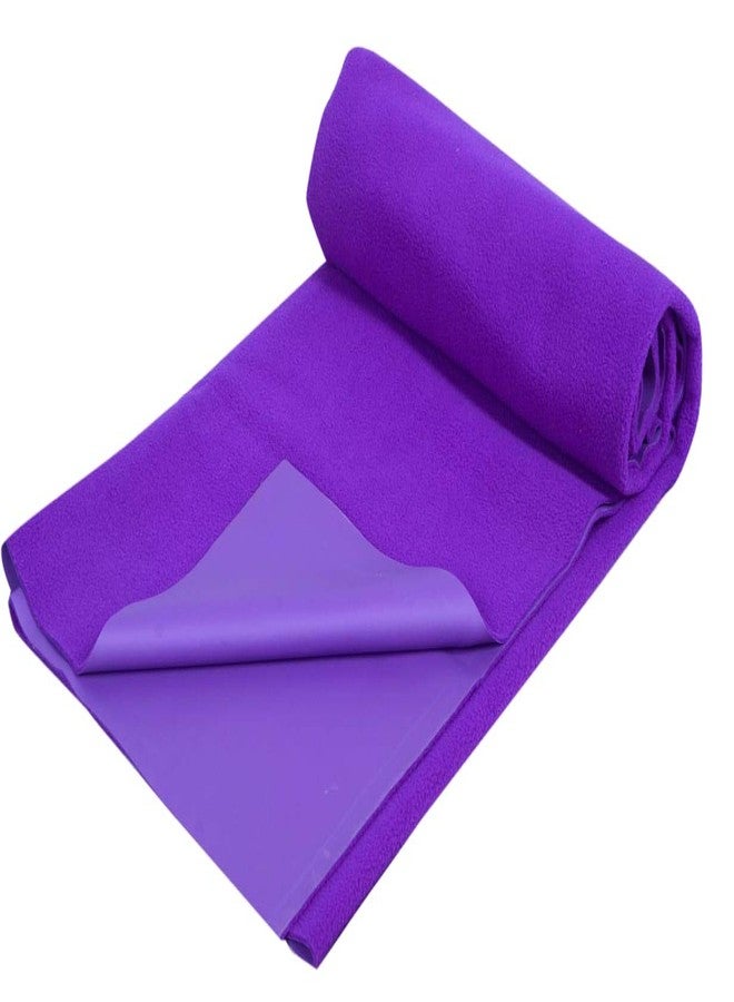 Softmore Baby Waterproof Bed Protector Sheet | Dry Sheet for Baby, Baby Bed Protector, Waterproof Sheet (Purple, Extra Large) - Image 3
