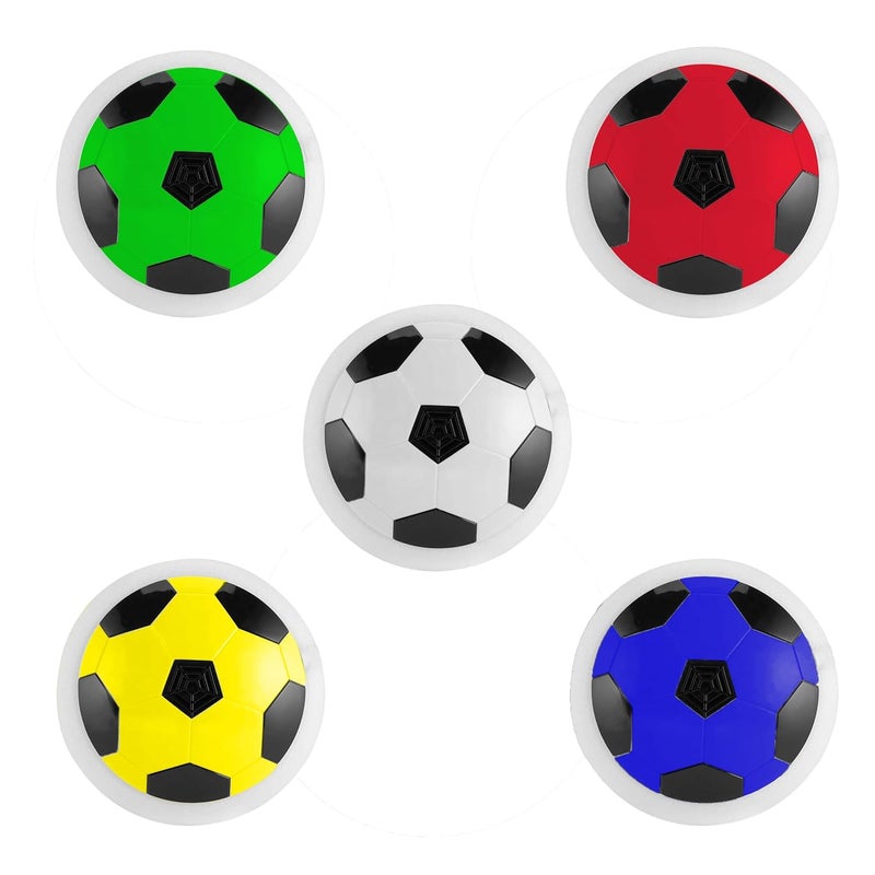 vGRASSP Hover Soccer Ball, Soft Eva Material Foam Bumper Air Indoor Football Made in India for Kids, Toy with Multi Colour LED Lights, Best Gifts for Toddlers, Boys and Girls (Color as per Stock) - Image 4