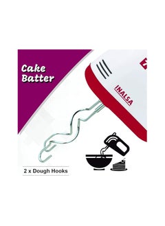 Inalsa Inalsa Hand Mixer Easy Mix-200W with 7 Speed Control & Detachable Stainless-Steel  - Image 3