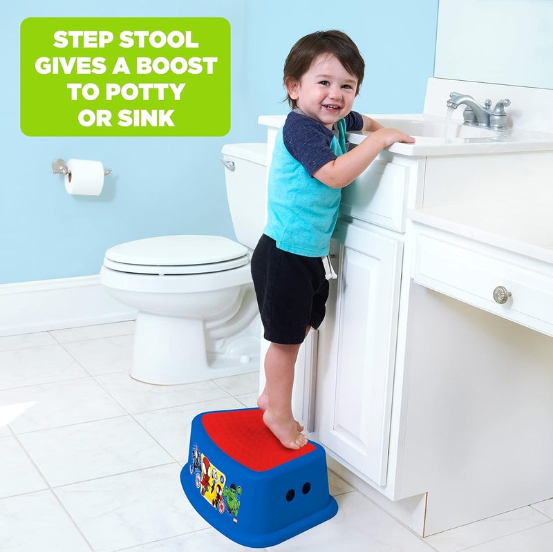 Ginsey Spidey and His Amazing Friends Team Up Step Stool  Kids Step Stool 1 Count 107 pounds - Image 5