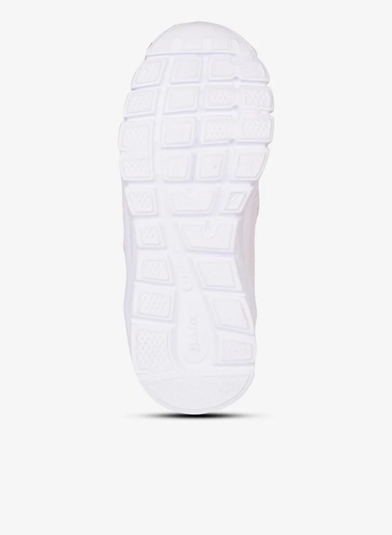 Bata white Casual Velcro Closure Kids Shoes  | Best Price UAE