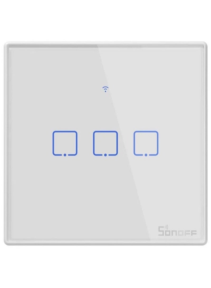 SONOFF Smart wall switch 3 gang - Image 1