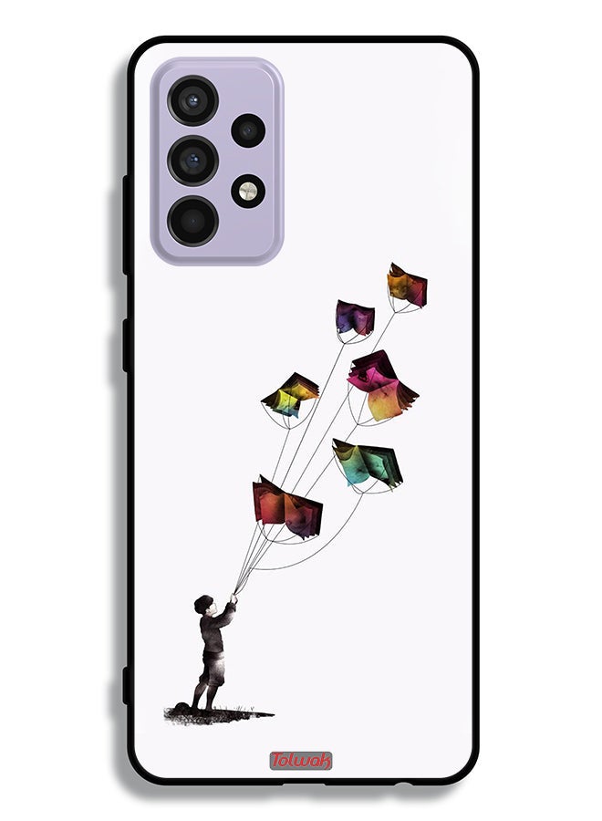 Tolwak Samsung Galaxy A52 5G Protective Case Cover Kites Of Book - Image 1