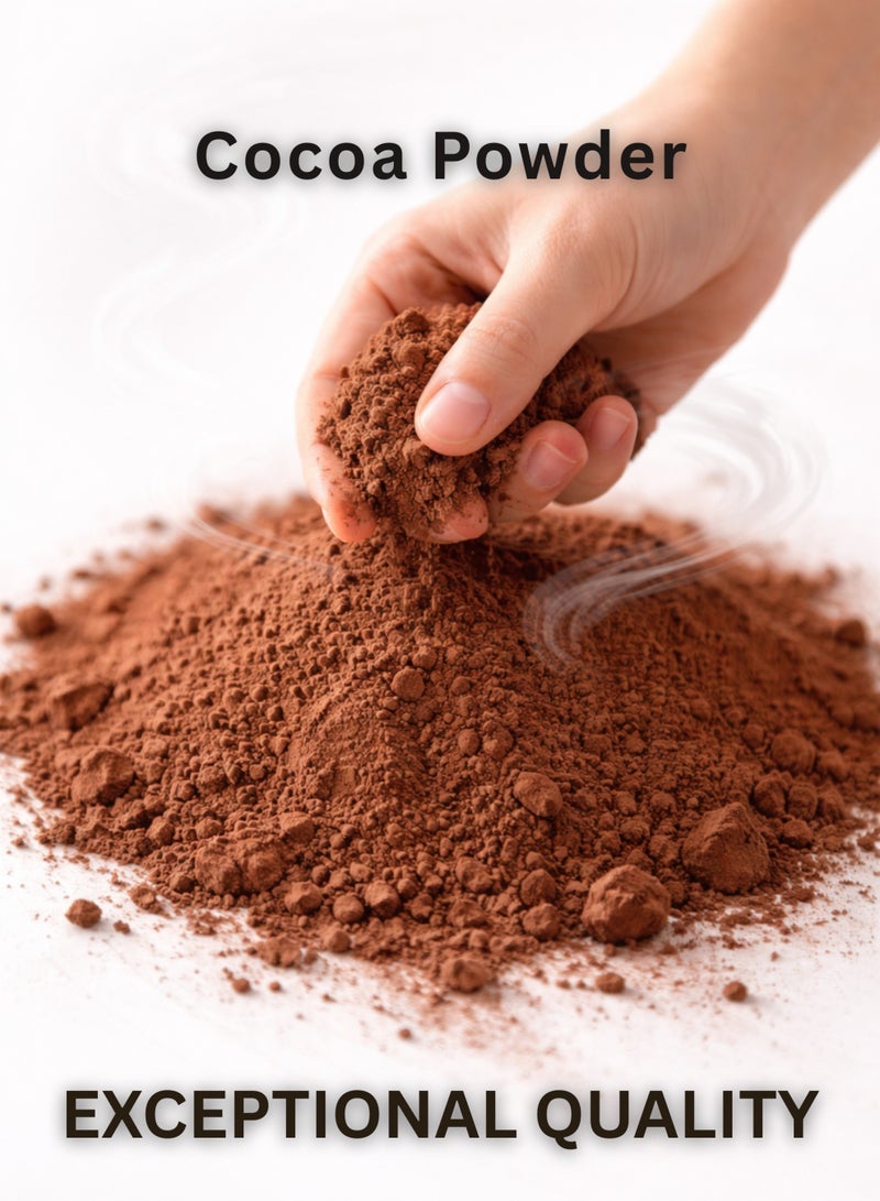 Zahr Cocoa Powder (Cacao Powder) – 100% Natural Premium Fine Powder | Pure Cocoa Blend | Smooth Texture - Image 3