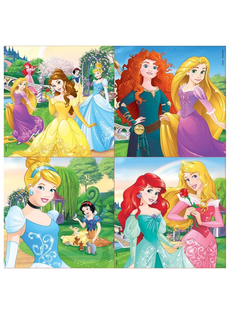 EDUCA Disney Princess Progressive Puzzle Case 73pcs - Image 1