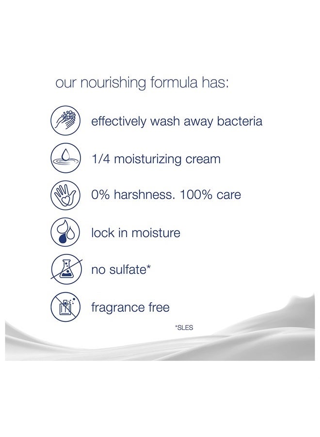 Dove Moisturizing Beauty Bar for Softer Skin, Fragrance-Free, Hypoallergenic Beauty Bar Sensitive Skin Effectively Washes Away Bacteria While Nourishing Your Skin 3.75 oz 2 Bars - Image 5