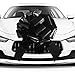 HQJAXJ 20 Inch Black Bow for Car1 Pc Giant Present Bow for Large Gift Wrapping New Houses Huge Present Birthday Christmas Decor Black - Image 1