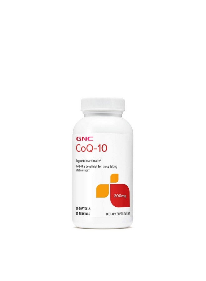 GNC Coq 10 200 Mg 60 Softgels - Image 1