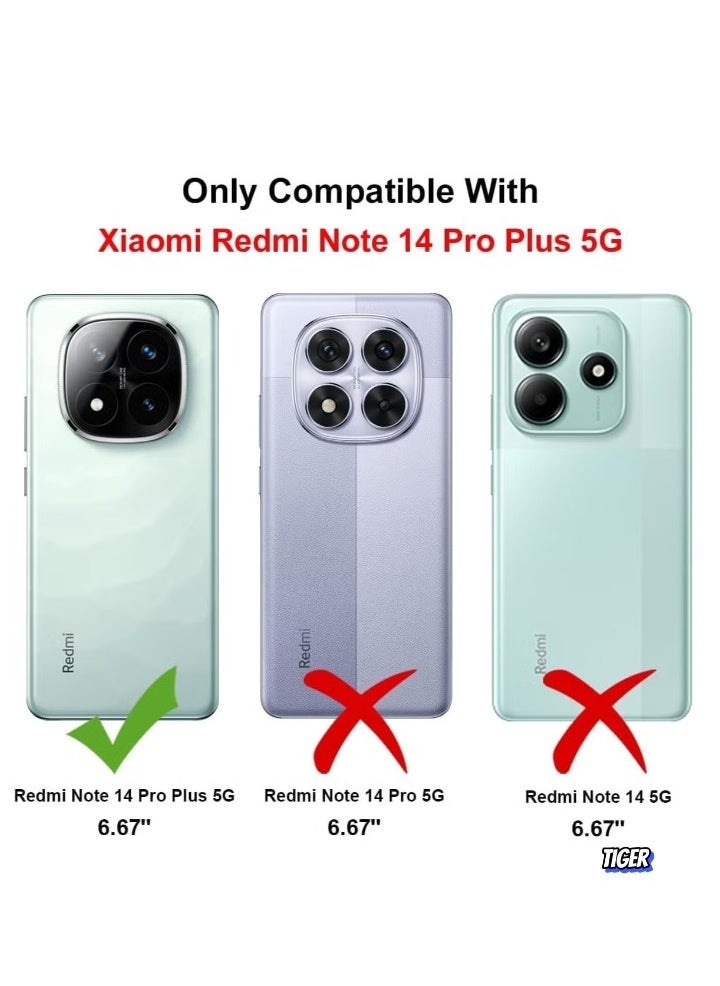 JAJEEK Xiaomi Redmi Note 14 Pro Plus 5G Case Cover – Soft TPU Premium Liquid Silicone, Lightweight Shock-Absorbent Protective Case with Camera Protection, Durable & Comfortable Grip for Redmi Note 14 Pro Plus 5G - Image 2