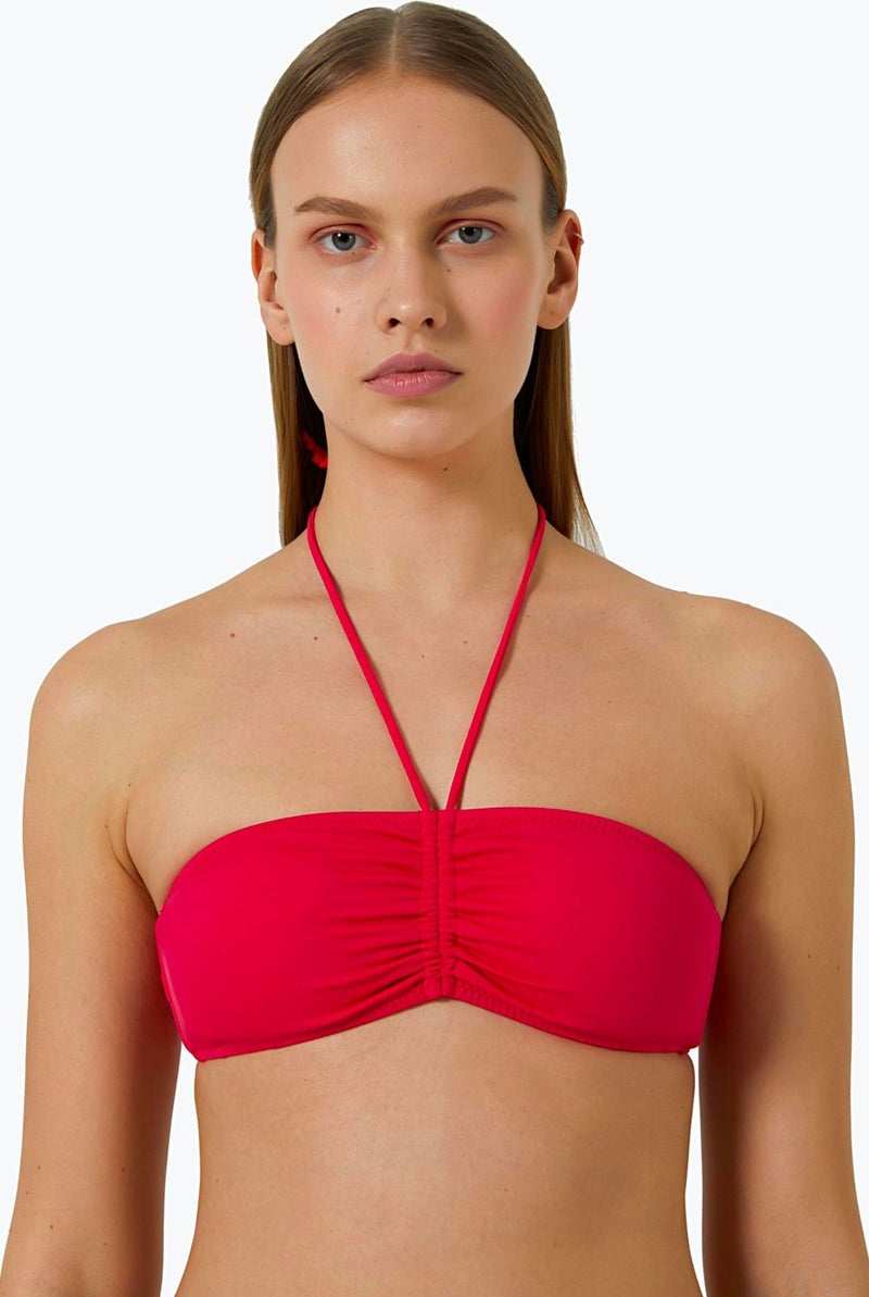Ayyıldız 63541 Red Strapless Bikini Top  - Image 1