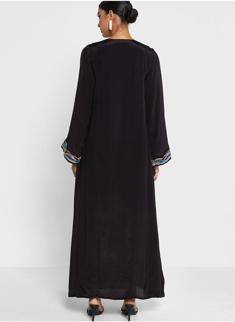 KASHKHA - Embellished Jalabiya - Image 1