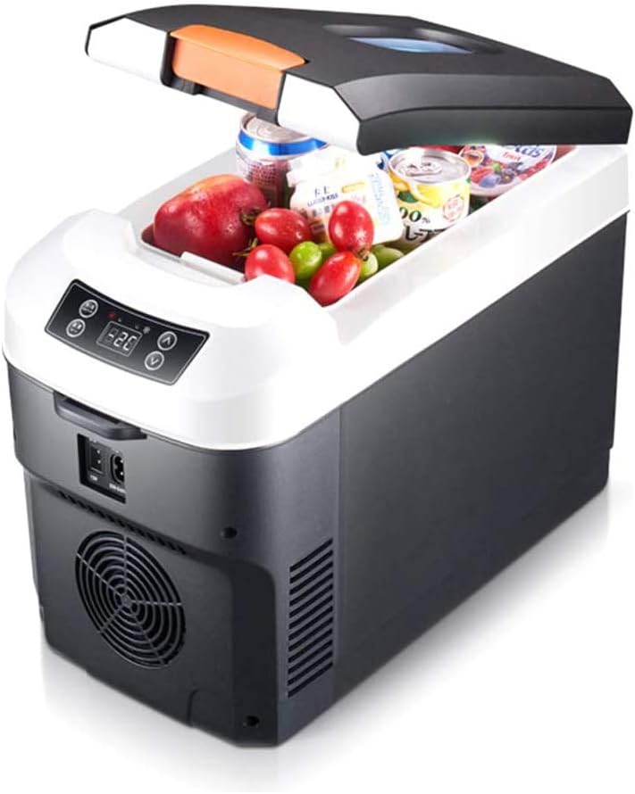 windforgecraft Portable Refrigerator Freezer, Car Mini Fridge Cooler, -8°F~65°F, Compact Refrigerator, for Camp, Office, Electric Drink Cooler for Indoor, Outdoor - Image 1