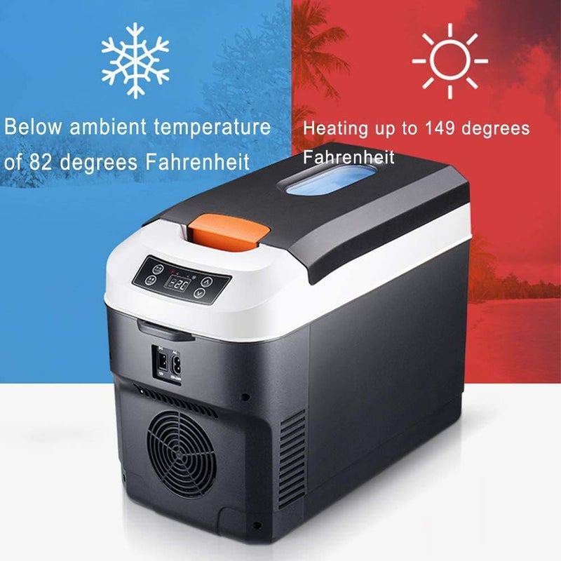windforgecraft Portable Refrigerator Freezer, Car Mini Fridge Cooler, -8°F~65°F, Compact Refrigerator, for Camp, Office, Electric Drink Cooler for Indoor, Outdoor - Image 5