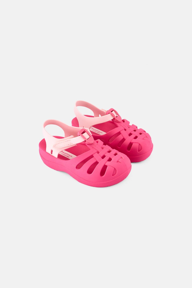 Ipanema Toddlers Girl Summer Basic Clogs, Pink - Image 1