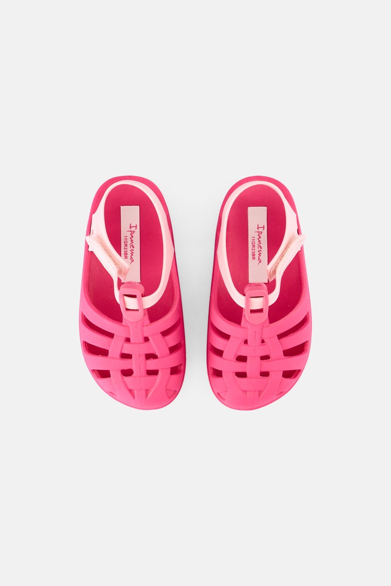 Ipanema Toddlers Girl Summer Basic Clogs, Pink - Image 3