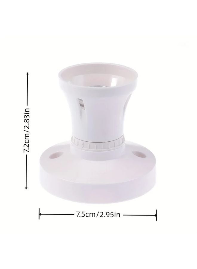 1pc E27 Screw Ceiling Lamp Holder Heat Resistant LED Light Base - Image 3