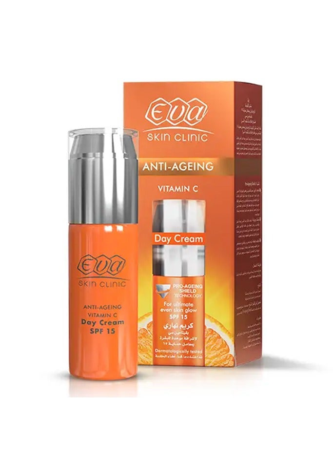 إيفا كريم نهاري للبشرة مع فيتامين C – 50 مل