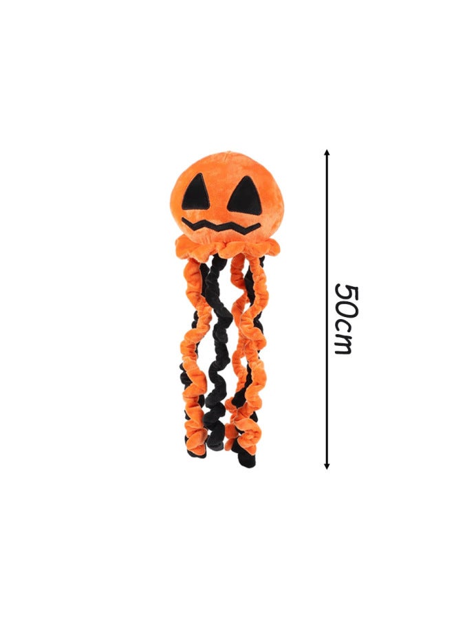 Loquat Cross Border  Plush  Bat Pillow Pumpkin Ghost Doll Cushion Plush Toy-Color:Pumpkin Imp (50cm)-Height:24*40cm (about 0.13kg) - Image 1