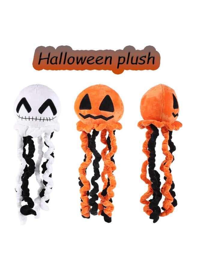 Loquat Cross Border  Plush  Bat Pillow Pumpkin Ghost Doll Cushion Plush Toy-Color:Pumpkin Imp (50cm)-Height:24*40cm (about 0.13kg) - Image 3