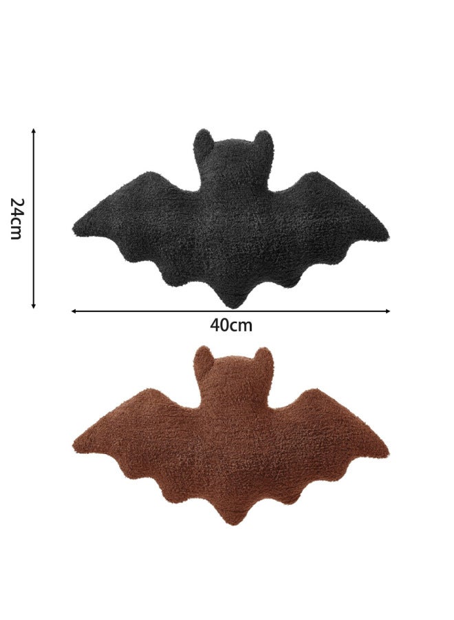 Loquat Cross Border  Plush  Bat Pillow Pumpkin Ghost Doll Cushion Plush Toy-Color:Pumpkin Imp (50cm)-Height:24*40cm (about 0.13kg) - Image 5