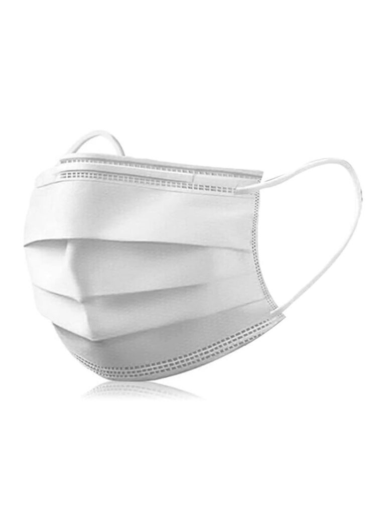 Dada 50 Piece Disposable White Face Mask  - Image 2