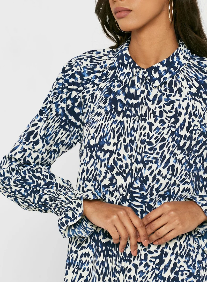 VERO MODA Printed Shirt Dress