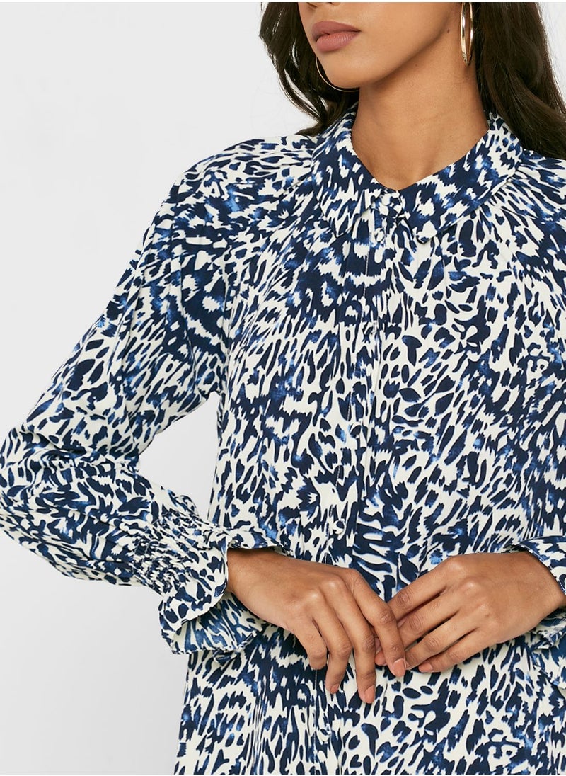 VERO MODA - Printed Shirt Dress - Image 1