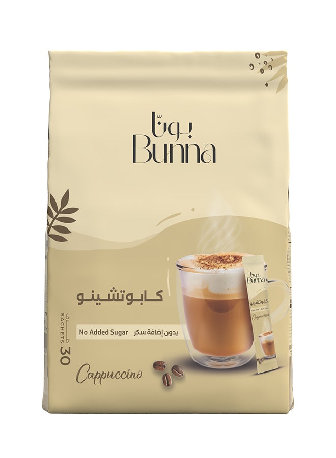 Bunna Sugar Free Capucino 15 g x 30 Sachets