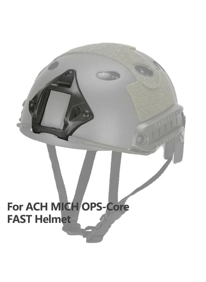 Black Helmet Mount for Night Vision Goggles GoPro on ARC Rail ACH MICH OPS CORE - Image 2