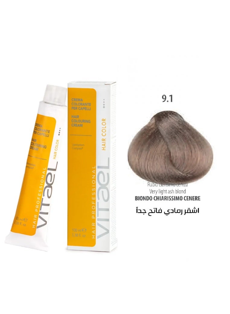 صبغة شعر الايطاليه من فيتال 100 مل