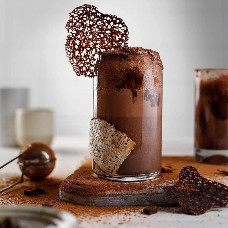 KELVEE KELVEE Glasses Cup with Straws Drinking Glass Set of 4 PCS400 ml Iced Coffee Cup Beer Glasses Glass Tumbler Cute Cups Can Shaped Glass Cups Soda Can Glasses Beer CAN 4 - Image 5