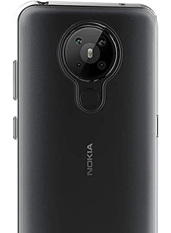 erorex Case For Nokia 5.3 6.55 Inch Soft Tpu Rubber Gel Bumper Transparent Back Cover - Image 3
