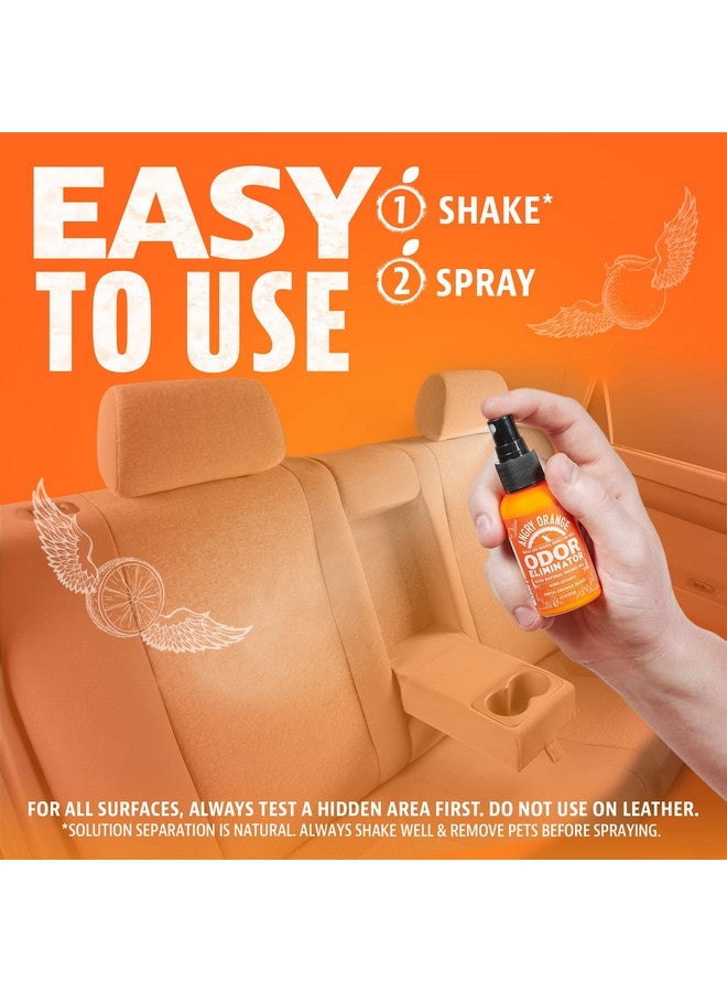 Pet Odor Eliminator For Home And Traveling Pack Of 2, Travel Size 2Oz, Pet Smell Remover SpraysWorks On Indoor, Outdoor, And NonLeather Furniture, Meets Tsa Guidelines