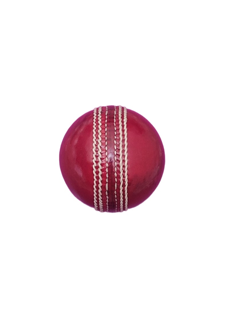 Generic Red Club Leather Cricket Balls – Pack of 6 - Image 2