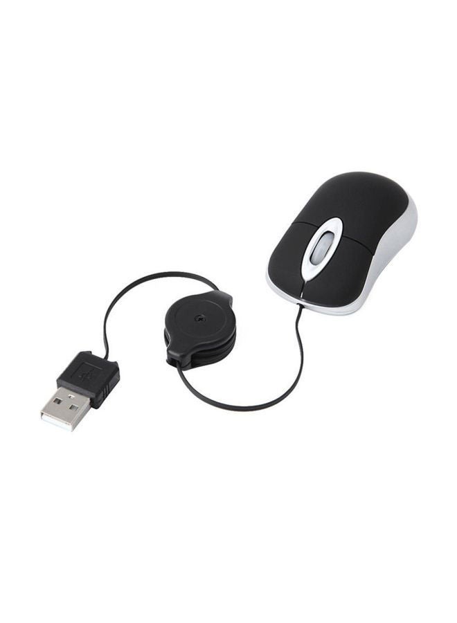 NIBEMINENT Retractable USB Cable Gaming Mouse  - Image 1