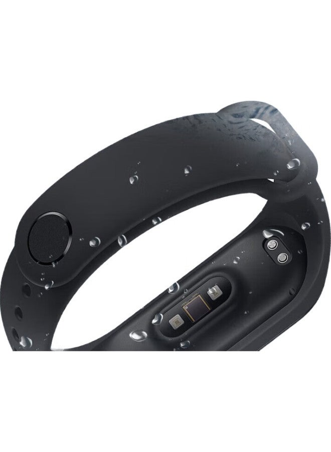 Kovol Compatible With Xiaomi Band 7 Strap 7Nfc/6/6Nfc/5/5Nfc Wristband Accessory, Colorful Replacement Strap, Universal For Xiaomi, Breathable Sports Band, Black - Image 3