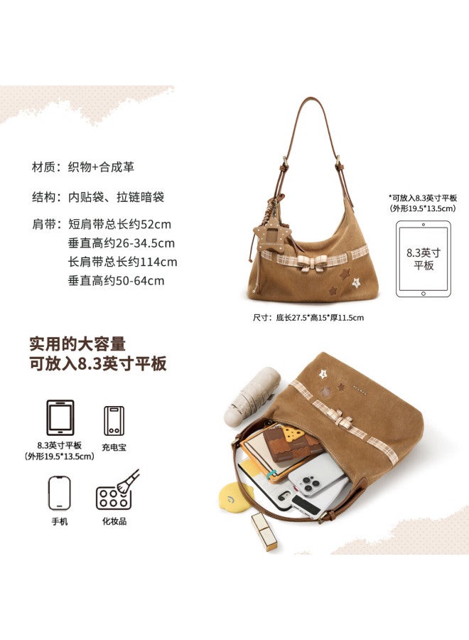 Toutou New Star Tote Bag Women Large Capacity Hobo Shoulder Underarm Commuter Crossbody Bag New Year Year Of The Horse Gift - Image 2