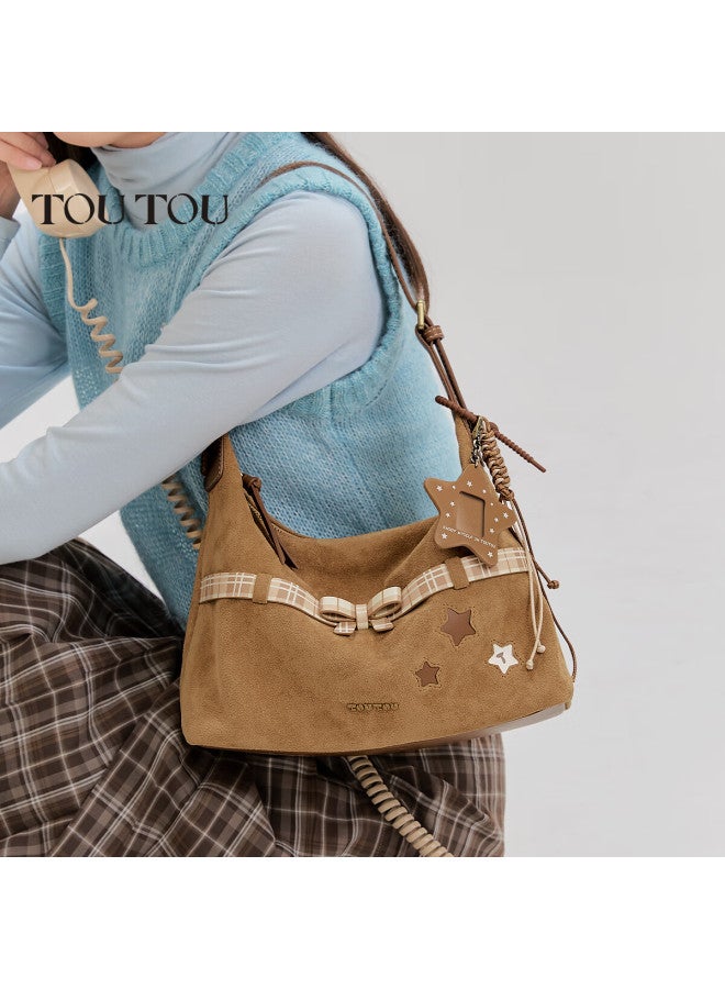 Toutou New Star Tote Bag Women Large Capacity Hobo Shoulder Underarm Commuter Crossbody Bag New Year Year Of The Horse Gift - Image 1